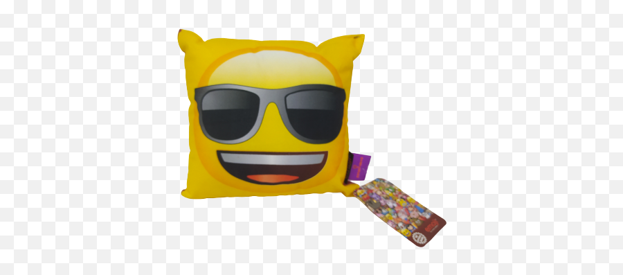 Almofada Fibra Veludo 25x25cm Emoji - Happy,Almofada De Emoji