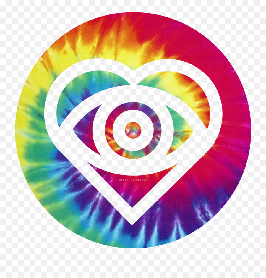 Future Hearts All Time Low Tie Dye Sticker Tye - Future Art Tattoos All Time Low Future Hearts Emoji,Tie Dye Emojis