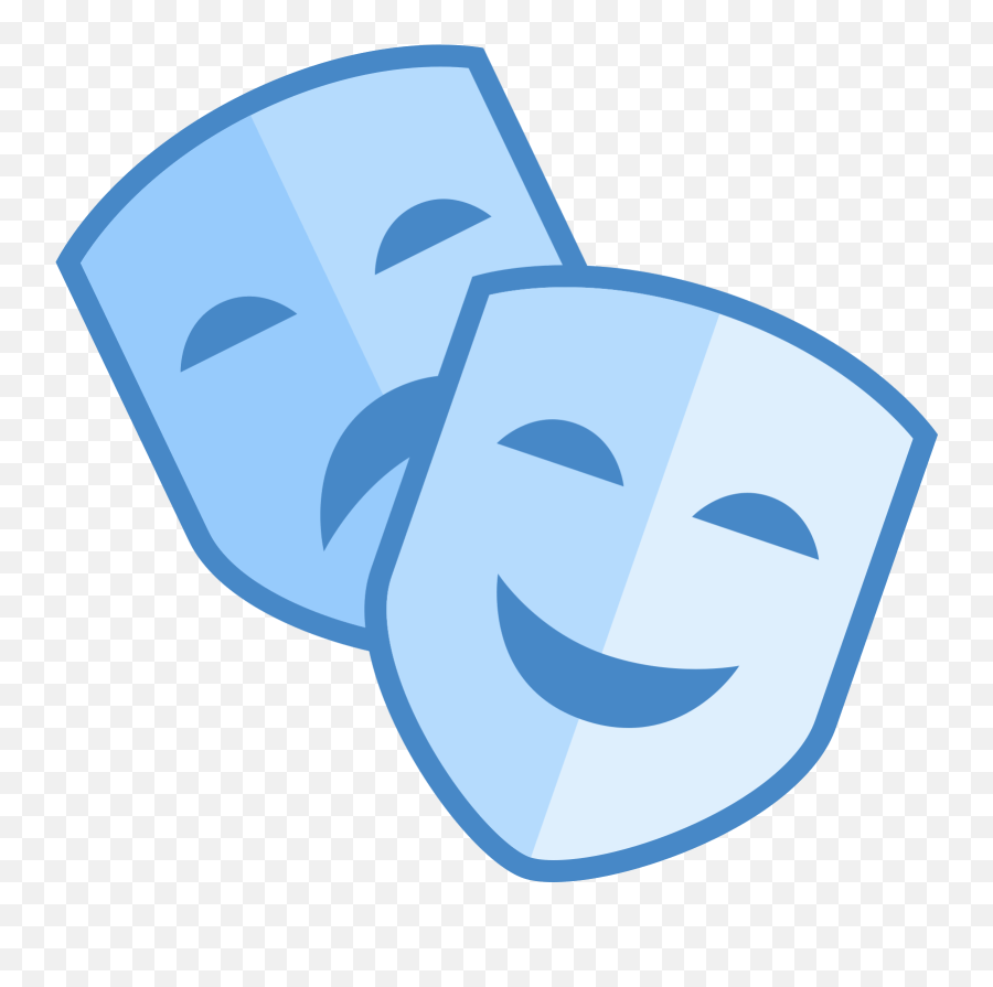 Theatre Mask Icon Clipart - Mask Icon Theatre Png Emoji,Theatre Mask Emoji