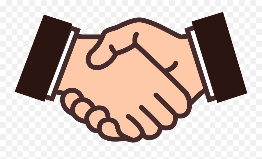 Handshake Hands Clipart - Shaking Hands Logo Png Emoji,Shake Hands Emoji