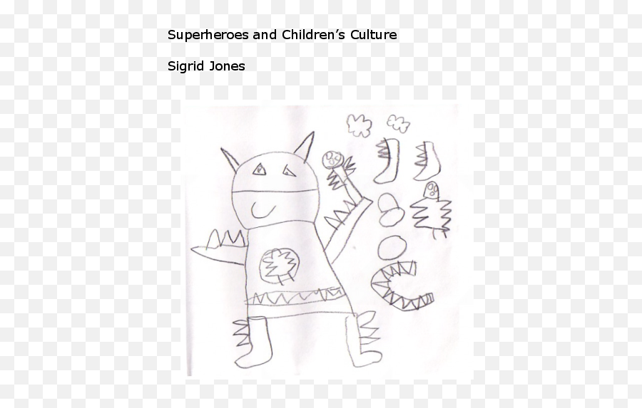 Pdf Superheroes And Childrenu0027s Culture Sigrid Jones - Dot Emoji,Emotion Cartoon Superhero