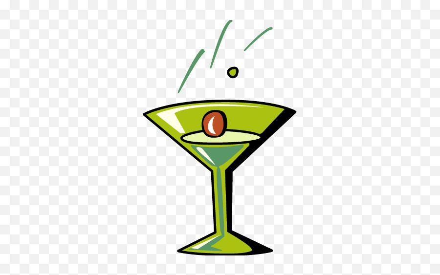 Black Martini Clip Art - Clip Art Library Drinkiing Alcohol Clipart Emoji,List Of Facebook Emoticons Martini Glass