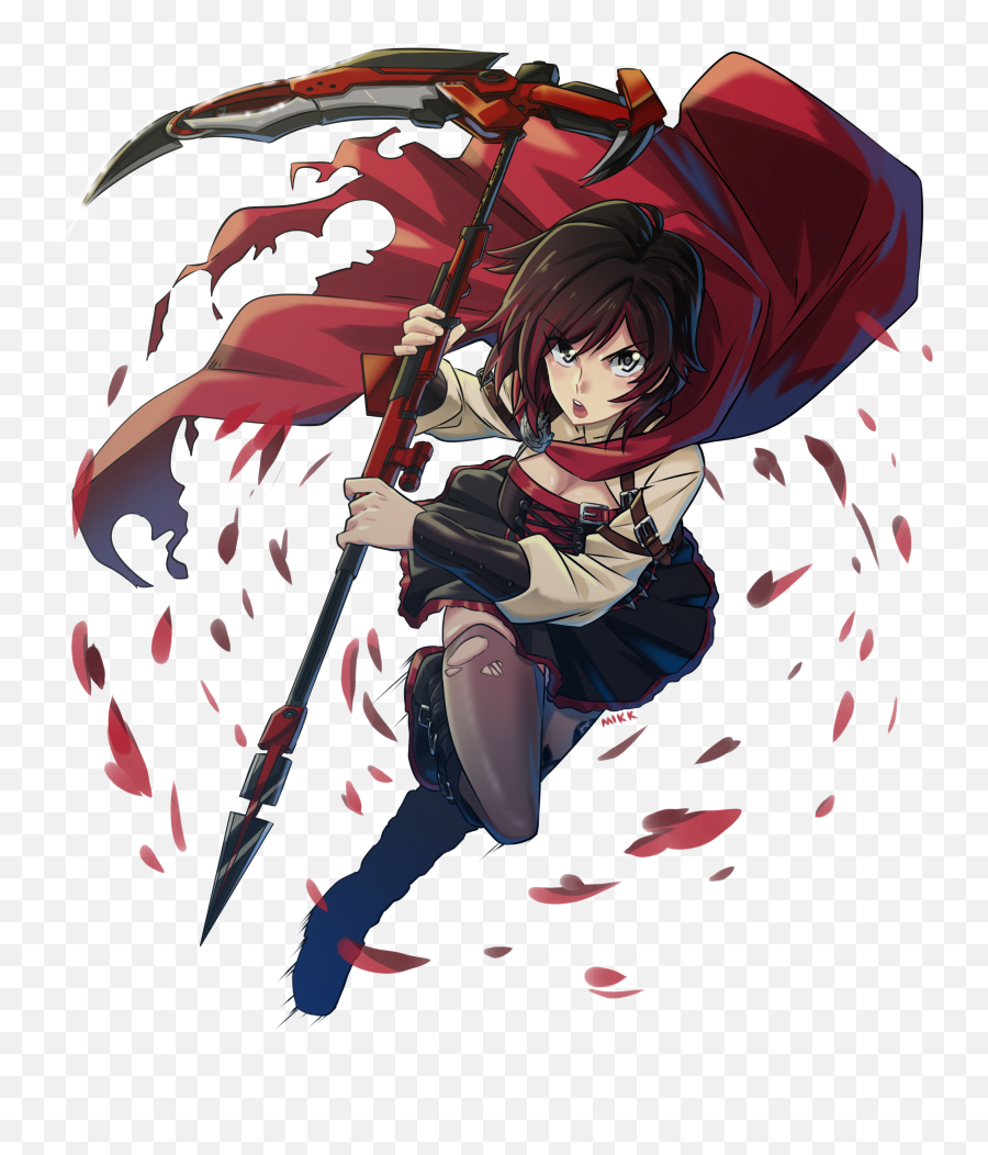 Rwby Anime Rwby Characters - Ruby Rose Render Rwby Emoji,Why Must You Play This Game Of Emotions Rwby