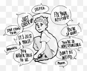 Kelly Wei U2013 Coppell Student Media - Editorial Cartooning About Mental Health Emoji,Emotions Speech Baloon Comic Strip Essay