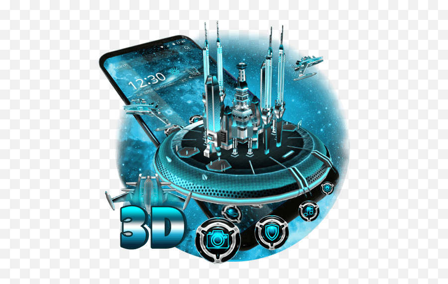3d Space Galaxy Theme For Android - Download Cafe Bazaar Vertical Emoji,3d Animated Emojis For Android