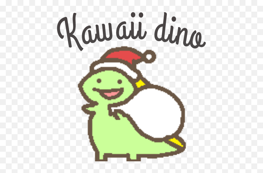 Sticker Maker - Kawaii Dino Christmas Fictional Character Emoji,Dinosaur Emojis Android