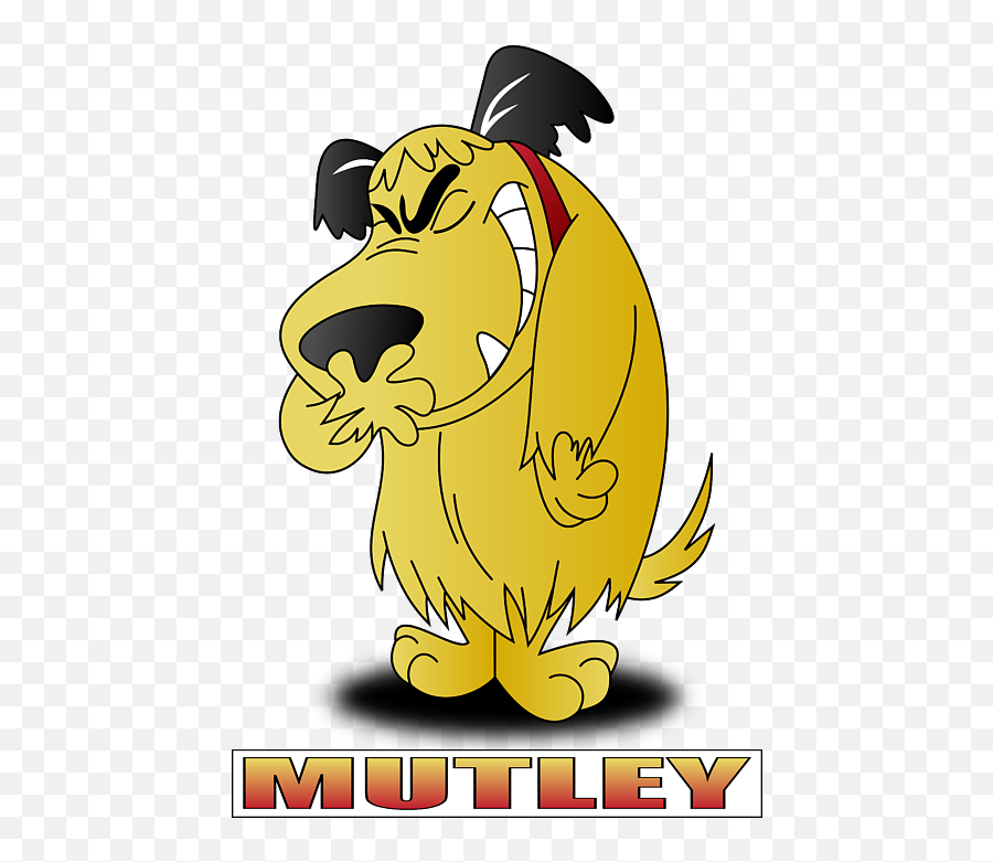 Mutley Carry - All Pouch Do Mutley Emoji,Droopy Dog Emoticon