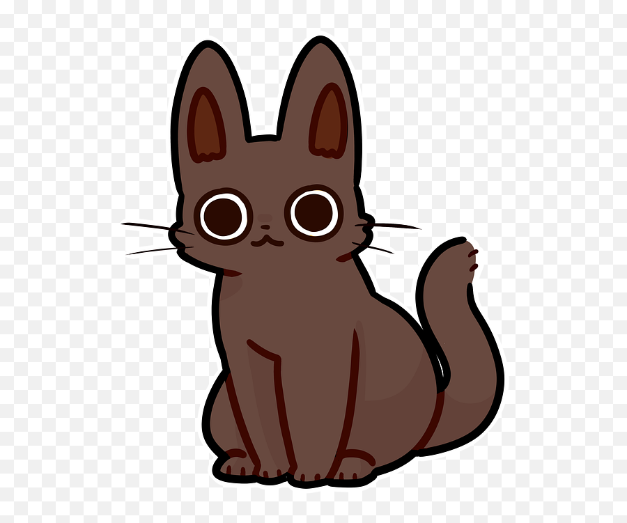 Free Photo Cartoon Cat Brown Kitten Kitty Cute Pet Feline - Cat Brown Cute Cartoon Emoji,Free Cute Kittenl Emoticons