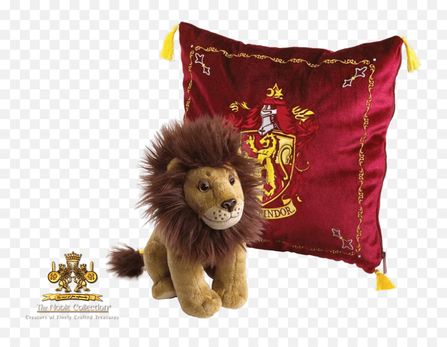 Harry Potter Plush Gryffindor House Mascot And Cushion - Harry Potter Lion Emoji,Emoticon Character Plush Accent Pillow