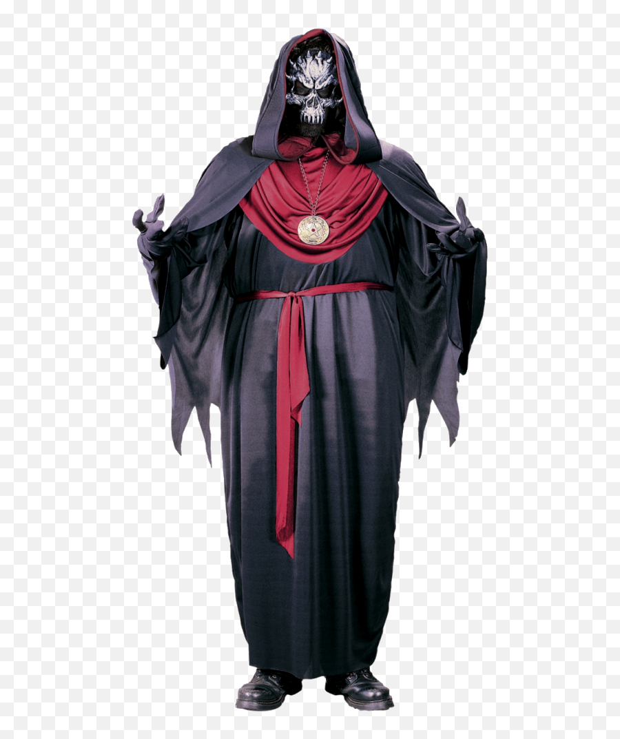 Adult Demon Robe - One Size Halloween Emperor Of Evil Costume Emoji,Emoji Adult Halloween Costumes