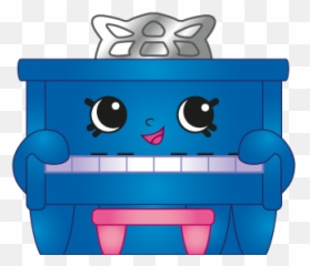 Shopkins Piano - Happy Emoji,Emoji Man And Piano