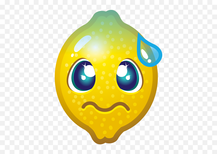 Funny Fruits - Happy Emoji,Fruity Emoticon