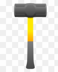 Hammer Clipart Rock Hammer Hammer Rock Hammer Transparent - Sledgehammer Clipart Emoji,Hammer And Sickle Emoticon