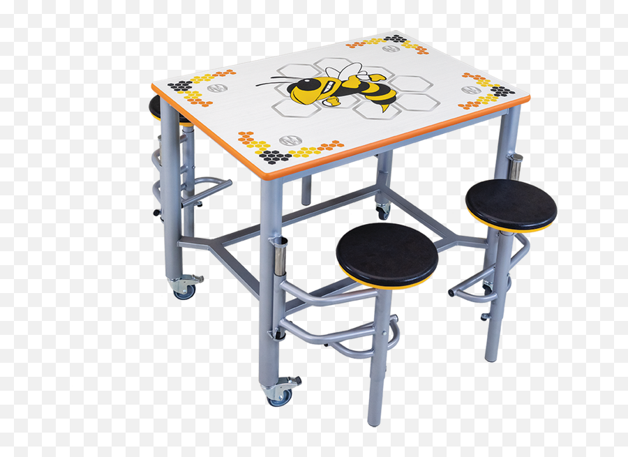 Amtab Mgst3652 - Outdoor Table Emoji,Flips The Table In Emotion Squeals
