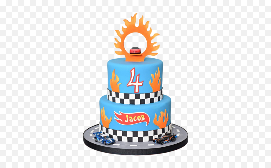 Cake Ideas Suitable For Everyone Best - Hot Wheels Cake Ideas Emoji,How To Make Facebook Emoticons Birthday Cake