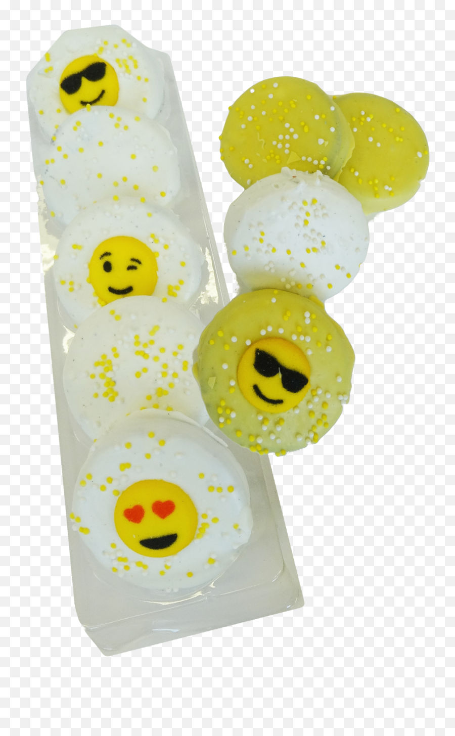 Emoji 5 Pack Chocolate Covered Oreos - Happy,Emoji Chcolate Covered Ore