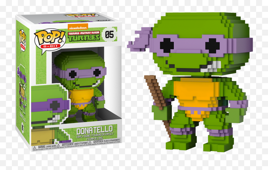 Toys Games Other Toys Games 5x - Donatello 8 Bit Funko Pop Emoji,Fidget Spinner Pc Emoticon