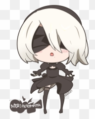 Discord Kikoojap - Nier Automata Chibi Png Emoji,Meme Oshino Discord Emoji