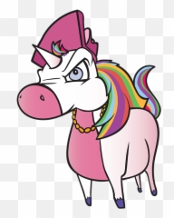 Angry Unicorn Carry - All Pouch For Sale By Mister Tee Angry Unicorn Emoji,Anger Emotion Clip Art
