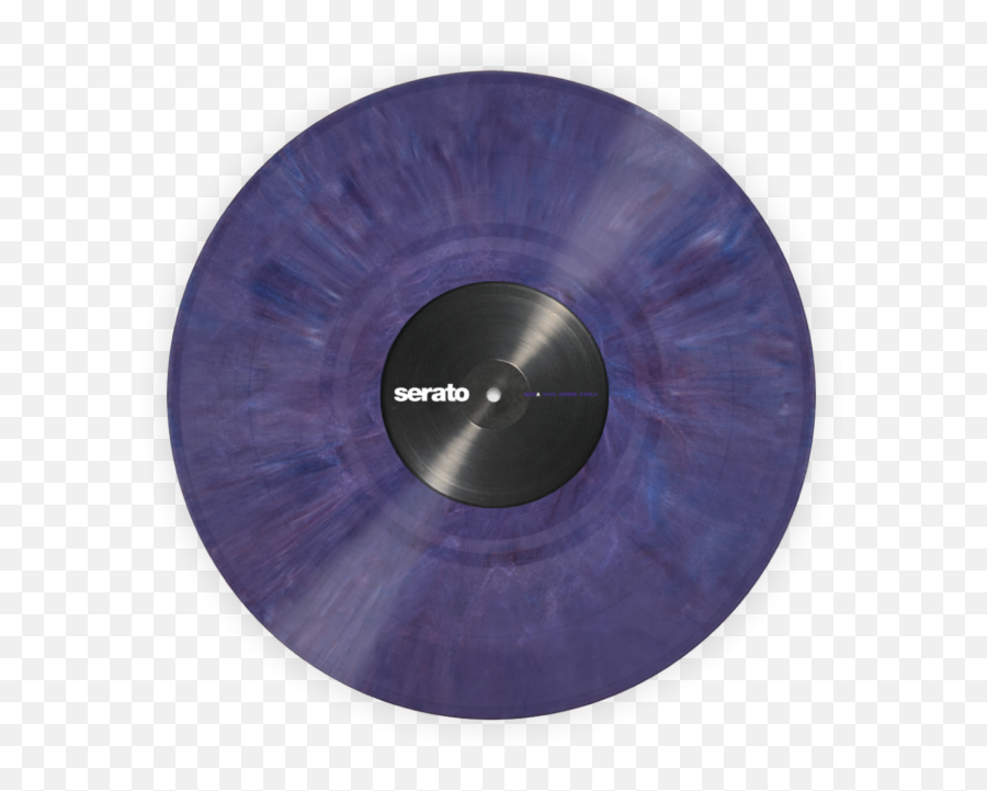 Serato Performance Series Control Vinyl 2lp Purple Records Emoji,Glowing Star Emoji Purple