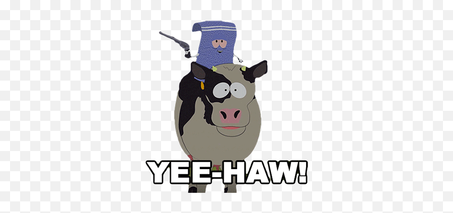Yee Haw Towelie Sticker - Yee Haw Towelie South Park Emoji,Cowboy Emoticon Gif