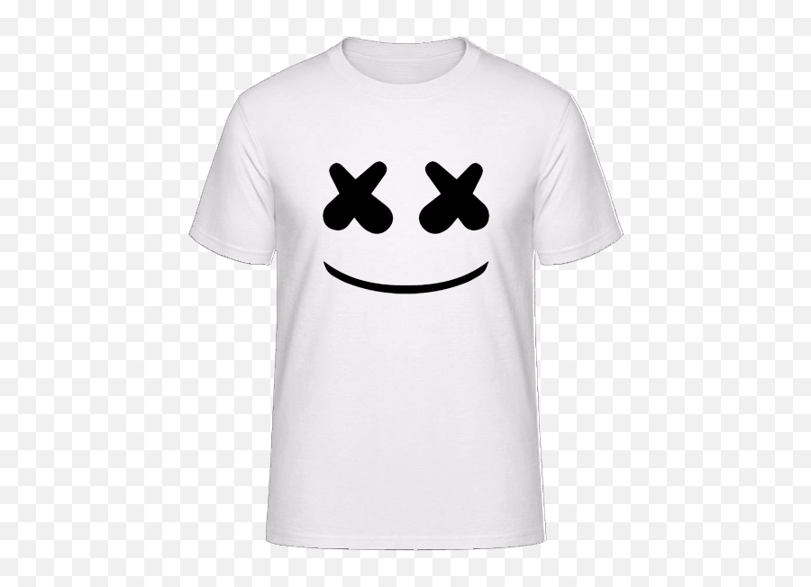 Marshmellow Dj Music Artist Icon T - Shirt U2013 Teelk Short Sleeve Emoji,Xx Emoticon