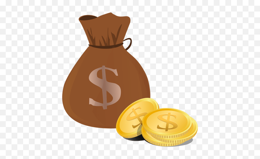 Dollar Bag Coins Transparent Png U0026 Svg Vector Emoji,Gold Coins Emoji