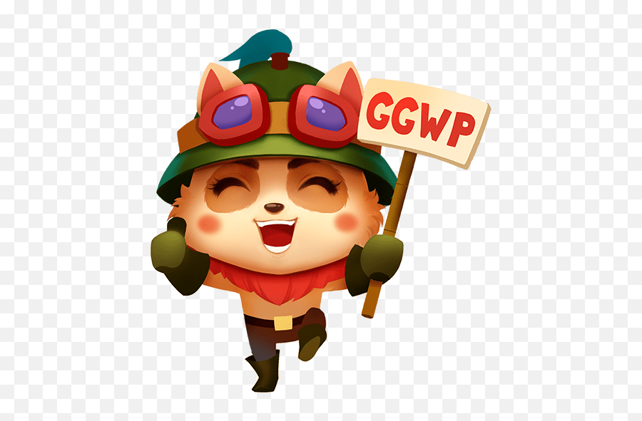 Sticker Teemo - Teemo Emoji,Teemo Emoji