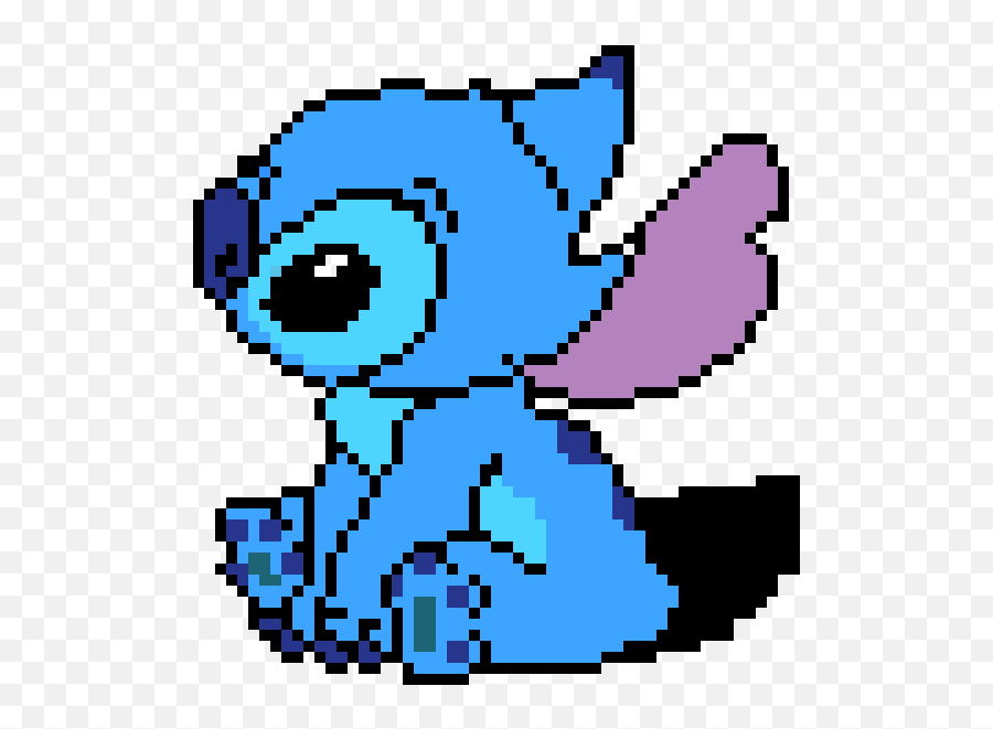 Stitch Png - Pixel Art Stitch Emoji,Emoji Cross Stitch Patterns