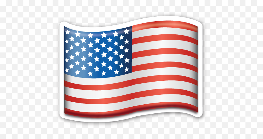 Flag Of Usa - Wooden Black And White American Flag Emoji,Flag Emoji