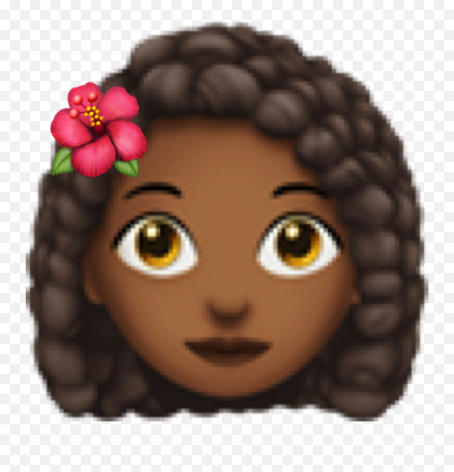 Emoji Girlemoji Sticker By Life Is Crazy - Curly,Emoji With Afro
