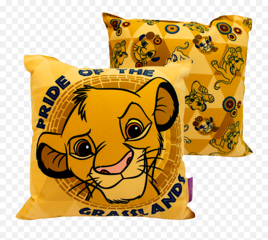 Almofada 25x25 Rei Leão Simba - Almofada Do Rei Leão Emoji,Almofada De Emoji