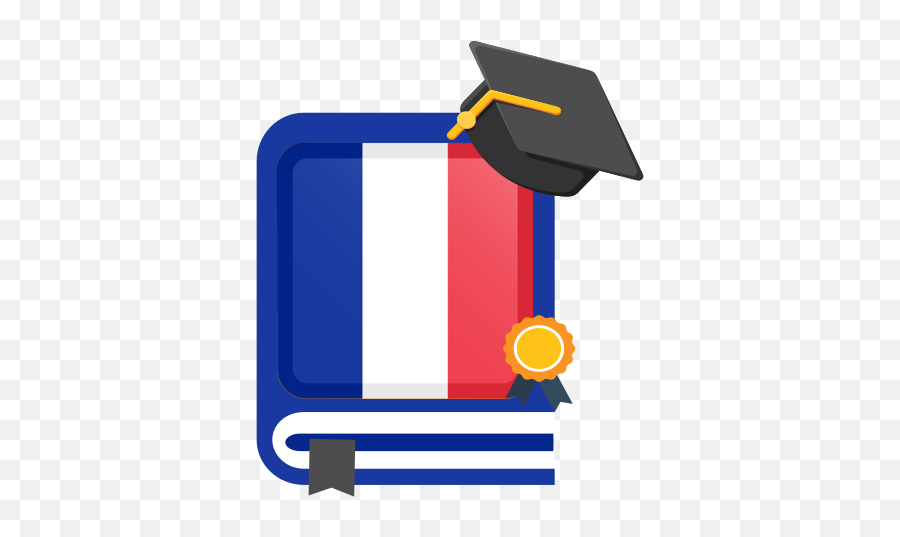 Download Learn French Words And Vocabulary Android App - Square Academic Cap Emoji,French Emotions Vocabulary