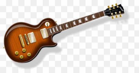 Les Paul Guitar Emoji Clip Art Image - Clipsafari Transparent Background Guitar Png,Lemon Emoji