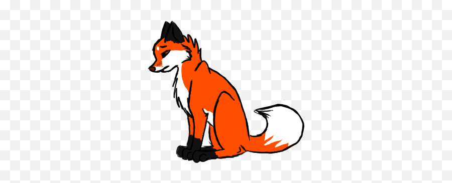 3 - Sad Furry Gif Emoji,Pyong Red Fox Emoticons
