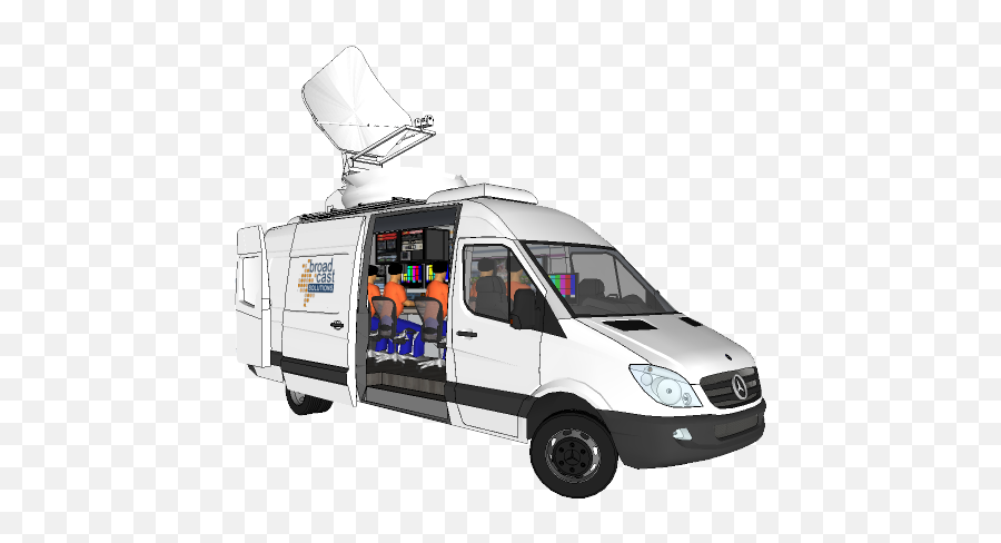 Outside Broadcasting Sticker By Broadcast Solutions Gmbh - Commercial Vehicle Emoji,Mercedes Benz Emoji