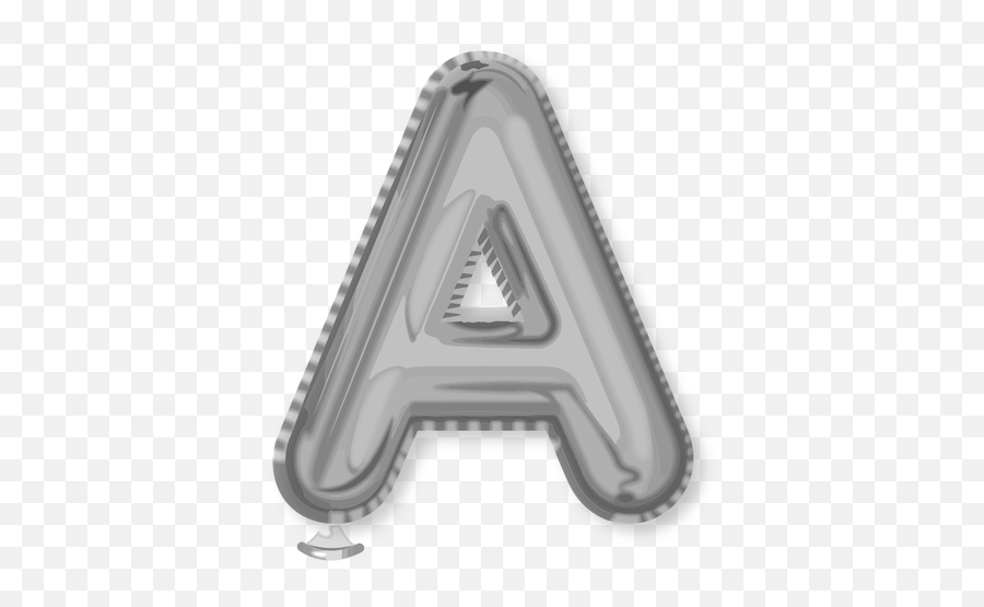 Silver Letter Balloon Alphabet A - Transparent Png U0026 Svg Letras Em Balão Png Emoji,Dove Curls Emojis