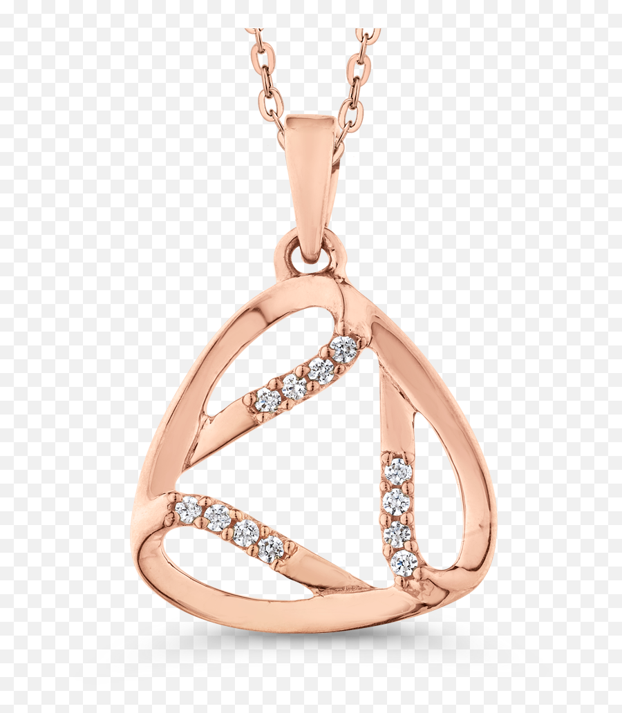 10k Rose Gold White Diamond Triangle Shape Fashion Pendant Emoji,Emotions Cubic Zirconia 10k Gold Swirl Ring