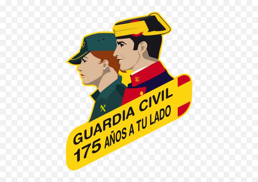 Carnet De Guardia Civil - Guarda Civil 2020 Guardia Civil 175 Años Emoji,Emoticon Parando El Dedo