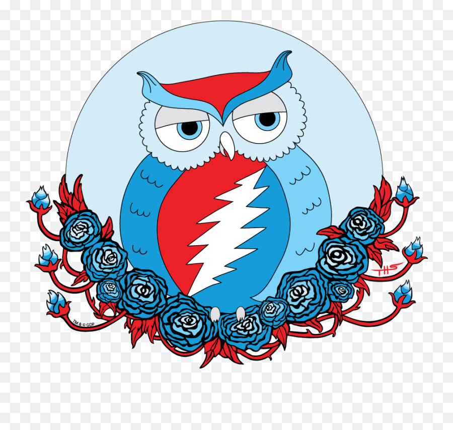 Intellectual Property Infringements And Little Hippieu0027s - Owl Steal Your Face Emoji,Show Some Emotion Grateful Dead
