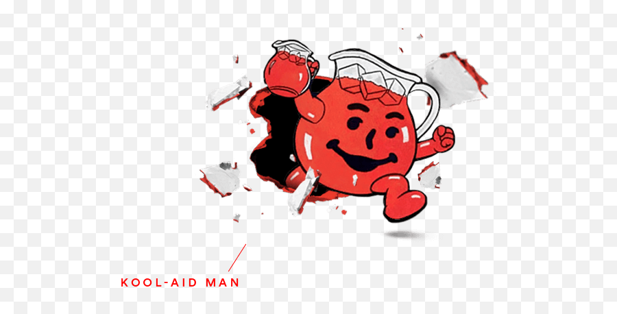 Kool - Kool Aid Man Transparent Png Emoji,What Your Favorite Kool Aid Emoji