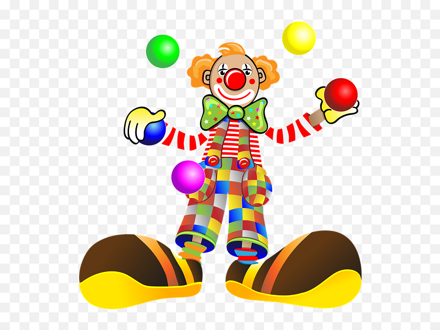 Free Photo Carneval Funny Circus Clown - Clown Juggling Png Emoji,Emoticon Juggling