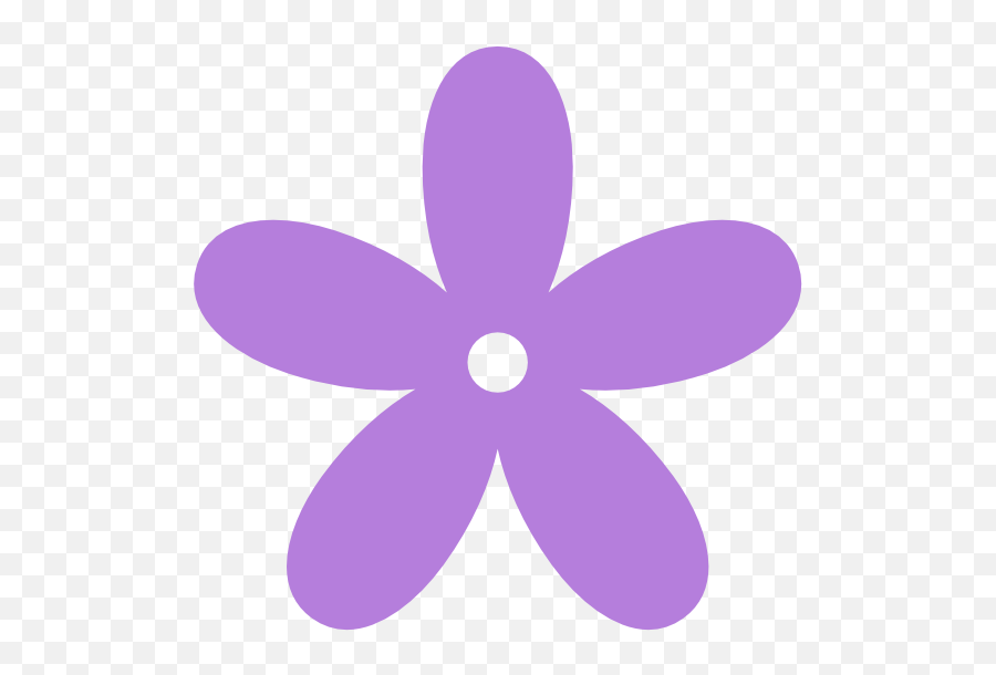 Retro Flower 8 Color Colour Floral - Violet Flower Clipart Emoji,Emoji Florzinha