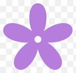 Retro Flower 8 Color Colour Floral - Violet Flower Clipart Emoji,Emoji Florzinha