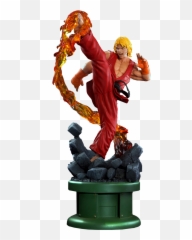 100 Collectable Figures - Video Games Statue Collectibles Ken Masters Statue Emoji,Joker Emotion Mass Effect