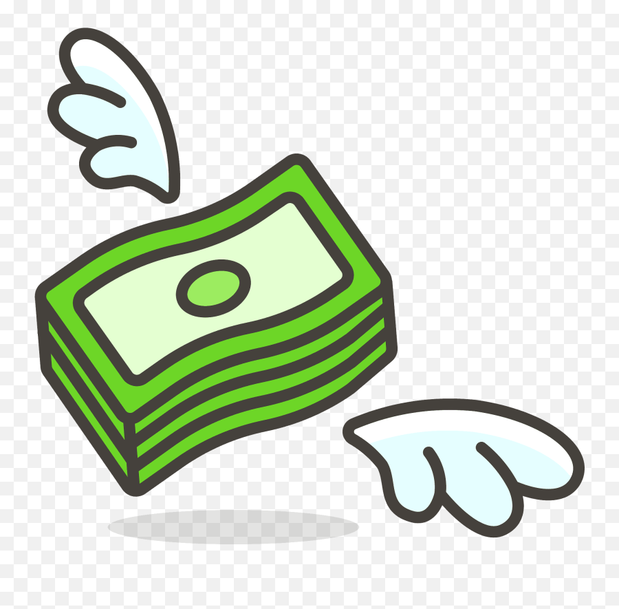 Money With Wings Free Icon Of 780 - Dinero Con Alas Icono Emoji,Money Emoji