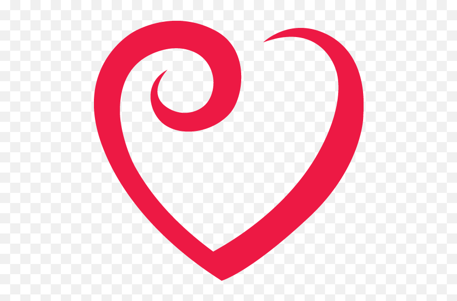 Red Outline Heart Png Image Download - Heart Png Outline Emoji,Las Vegas Tattoo Heart Emoji