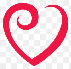 Red Outline Heart Png Image Download - Heart Png Outline Emoji,Las Vegas Tattoo Heart Emoji