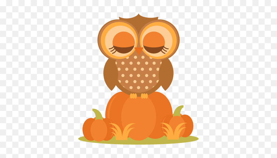 Download Cute Pumpkin Clipart - Fall Pumpkin Owl Clipart Png Cute Autumn Pumpkin Clipart Emoji,Pictures Of Cute Emojis Of Alot Of Owls