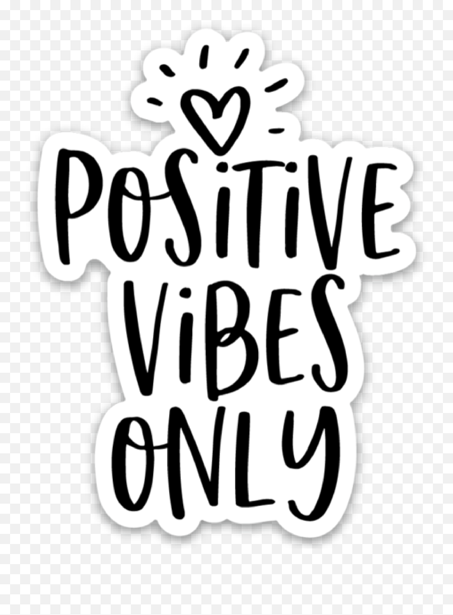 Pin - Good Vibes Sticker Emoji,Montags Emotion Quote